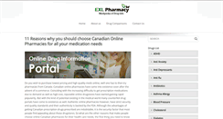 Desktop Screenshot of exlpharmacy.com